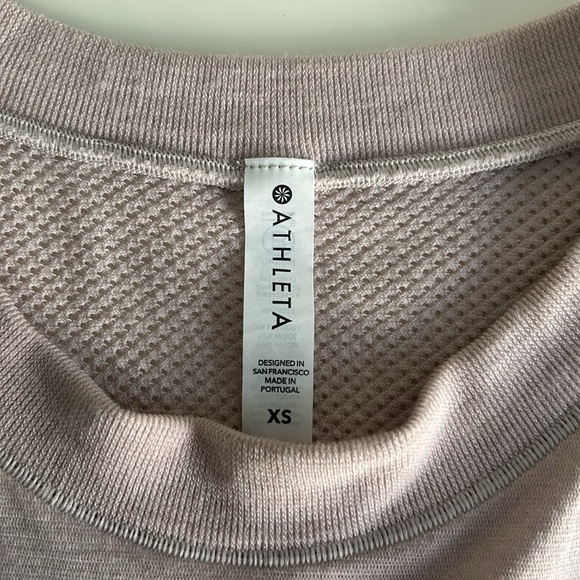 NWOT Athleta Foresthill Ascent Seamless Tank Pale Pink XS - Picture 10 of 11